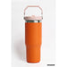 30oz Stainless Steel Flip Straw Tumbler - LECCE