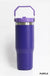 30oz Stainless Steel Flip Straw Tumbler - LECCE