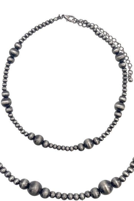 Western Navajo Pearl Short Choker Necklace