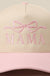 MAMA Ribbon Embroidered Two-Tone Trucker Hat Fashion City
