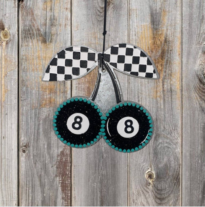 8 Ball Cherries Freshie Gussied Up