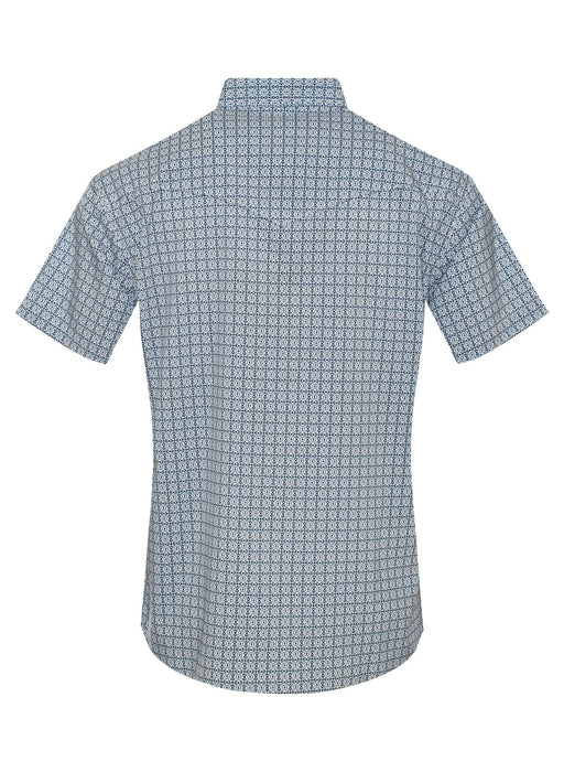 Men's Western Pearl Snap Aztec Print Shirt-MPS110S-1139 Rodeo Clothing