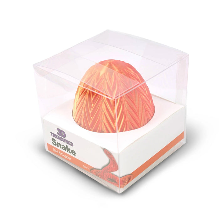 3D Printed Snake Scale Egg Fidget Toy with Egg Included (Multiple Colors) - LECCE