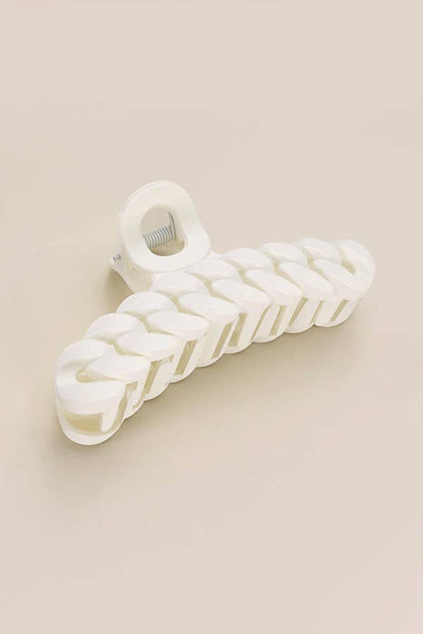 Large Matte Chain Hair claw Clips