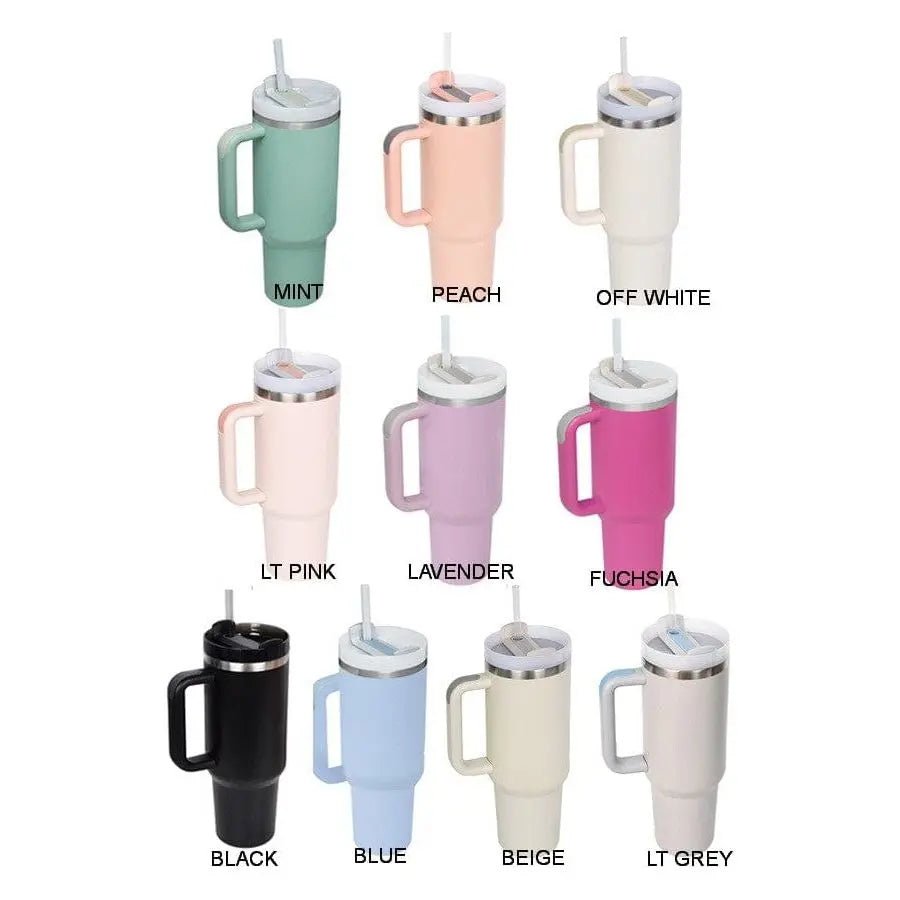 40oz Stainless Steel Tumbler - LECCE
