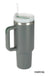 40oz Stainless Steel Tumbler With 2 Straws - LECCE