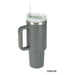 40oz Stainless Steel Tumbler With 2 Straws - LECCE