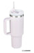 40oz Stainless Steel Tumbler With 2 Straws - LECCE
