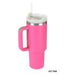 40oz Stainless Steel Tumbler With 2 Straws - LECCE