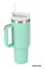 40oz Stainless Steel Tumbler With 2 Straws - LECCE