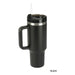40oz Stainless Steel Tumbler With 2 Straws - LECCE