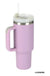 40oz Stainless Steel Tumbler With 2 Straws - LECCE