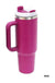 40oz Stainless Steel Tumbler With 2 Straws - LECCE