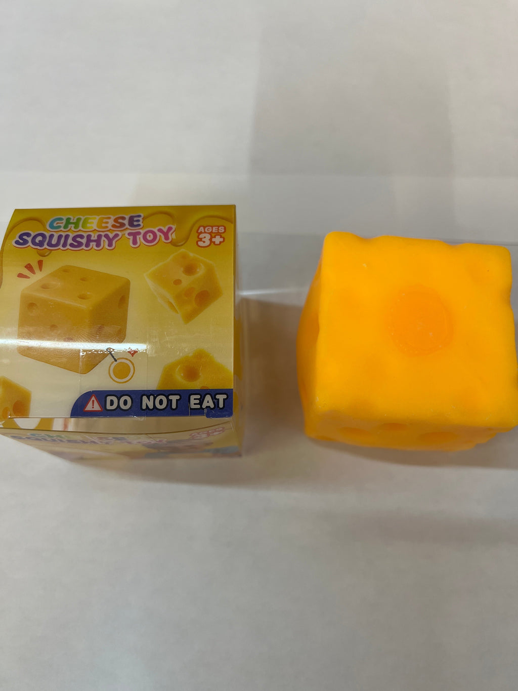 Small Cheese Squishy Toy