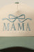 MAMA Ribbon Embroidered Two-Tone Trucker Hat Fashion City