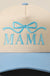 MAMA Ribbon Embroidered Two-Tone Trucker Hat Fashion City