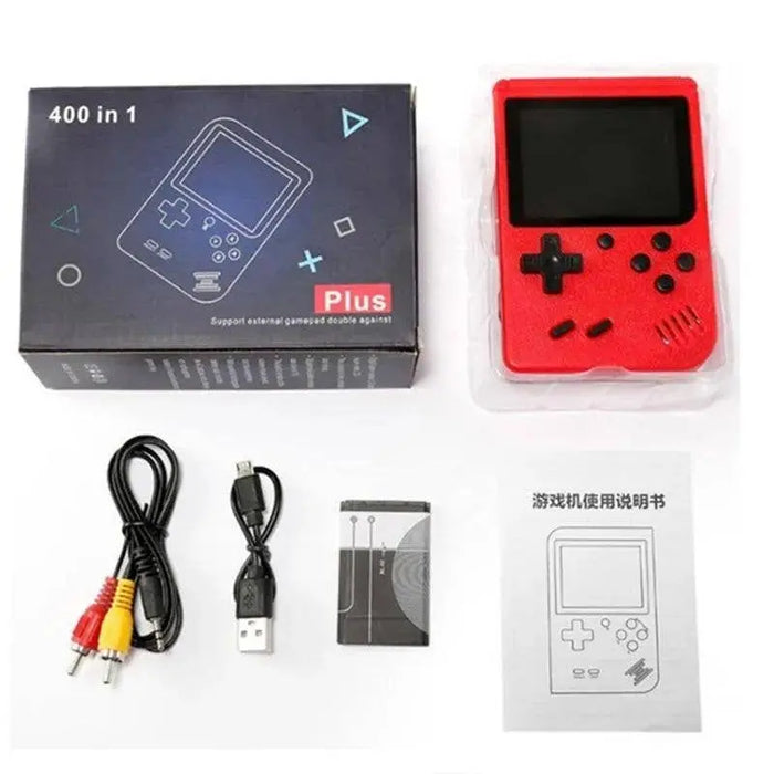 Retro Handheld Games Console with 400 Classic Games BARSUPPLY