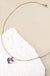 4th Of July Flag Heart Necklace - LECCE
