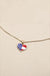 4th Of July Flag Heart Necklace - LECCE