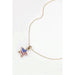 4th Of July Flag Star Necklace - LECCE