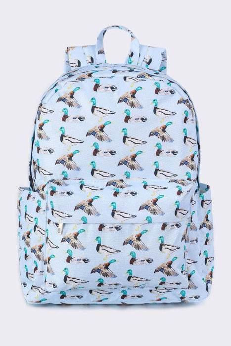 Duck Hunting Kids Canvas Backpack