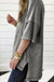 Philippine Gray Mineral Wash Exposed Seam Drop Shoulder Oversized Tee Dear lover