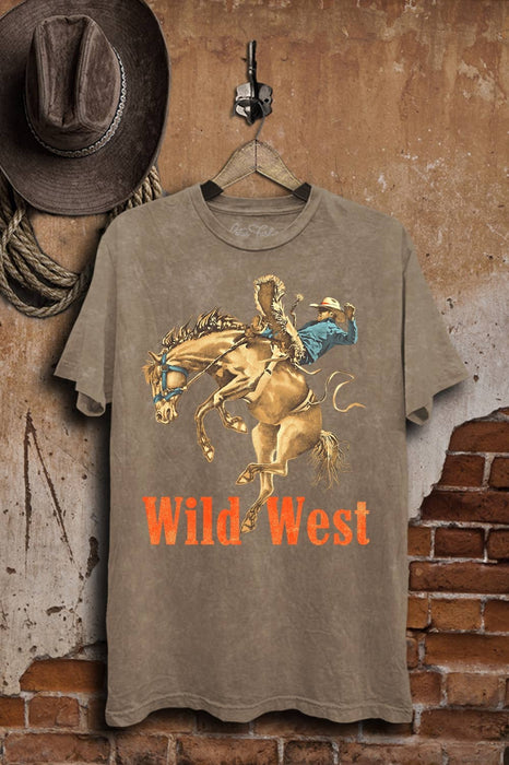 Wild West Cowboys Graphic Top