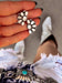 Cute Little Half Cluster Blossom Earrings - MADE TO ORDER Krush Kandy