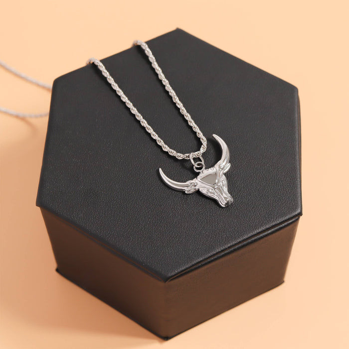 Stainless Steel Rope Chain Necklace