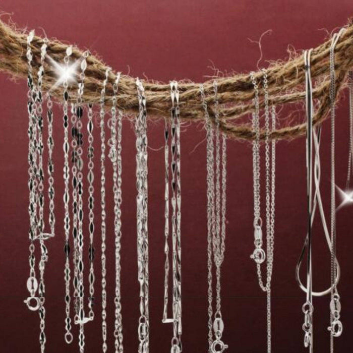 18" Necklace Chain in 925 Sterling Silver