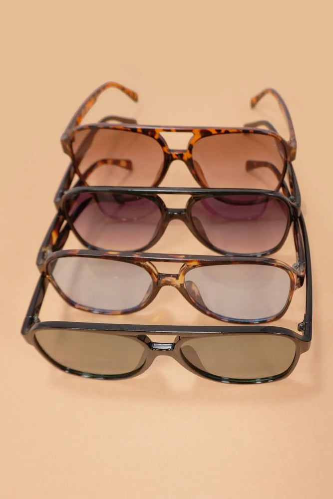 Aviation Acetate Assorted Sunglasses 12Pcs Set| 40SG815 JOSSLYN by wall to wall