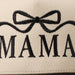 MAMA Ribbon Embroidered Two-Tone Trucker Hat Fashion City