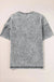 Philippine Gray Mineral Wash Exposed Seam Drop Shoulder Oversized Tee Dear lover