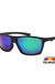 Mens Polarized Color Mirror Sunglasses Wrap Style Fish Activ Shark Eyes, Inc