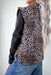 Leopard Quilted Puff Vest Dear lover