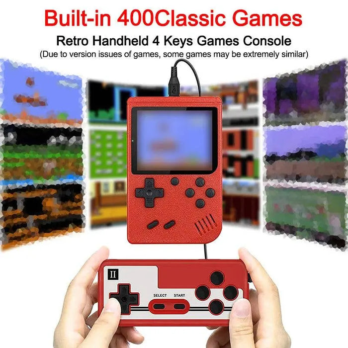 Retro Handheld Games Console with 400 Classic Games BARSUPPLY