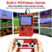 Retro Handheld Games Console with 400 Classic Games BARSUPPLY