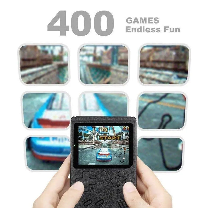 Retro Handheld Games Console with 400 Classic Games BARSUPPLY