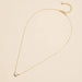 6mm Cubic Zirconia Stone Charm Necklace - LECCE