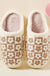 6Pairs - Floral Fuzzy Home Slippers - LECCE
