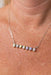 Set the Bar High Sterling Silver Necklace - MADE TO ORDER Krush Kandy