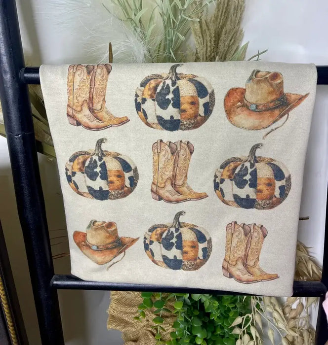 Cowboy Pumpkins Tee