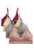 Ribbed Seamless Bralette anemone
