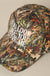 You Look Like You Love Me Embroidery Camo Hat Fashion City