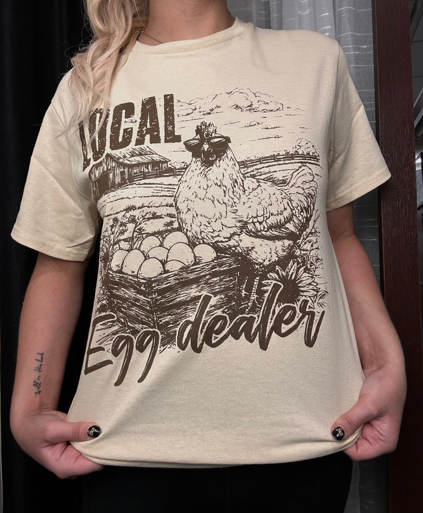 Local Egg Dealer T-Shirt T-Art Fashion