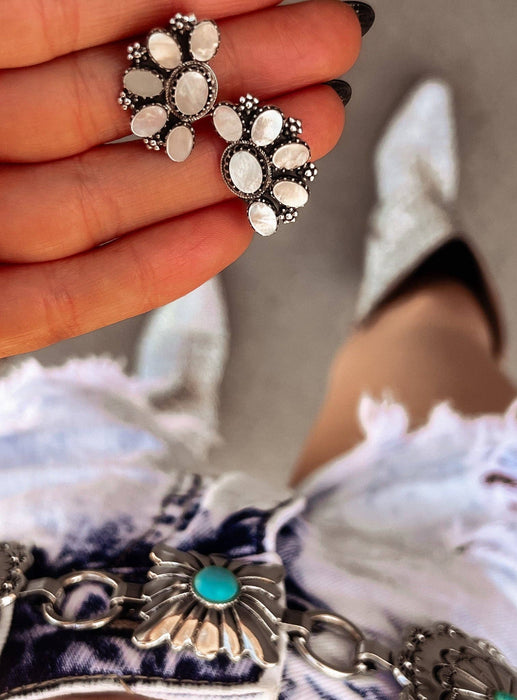Cute Little Half Cluster Blossom Earrings - MADE TO ORDER Krush Kandy
