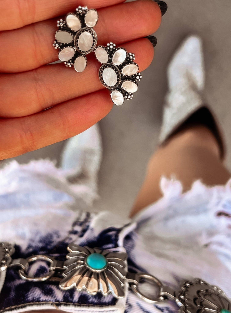 Cute Little Half Cluster Blossom Earrings - MADE TO ORDER Krush Kandy