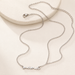 18k Stainless Steel Tarnish Free Mama Necklace JOSSLYN by wall to wall