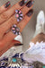 Cute Little Half Cluster Blossom Earrings - MADE TO ORDER Krush Kandy