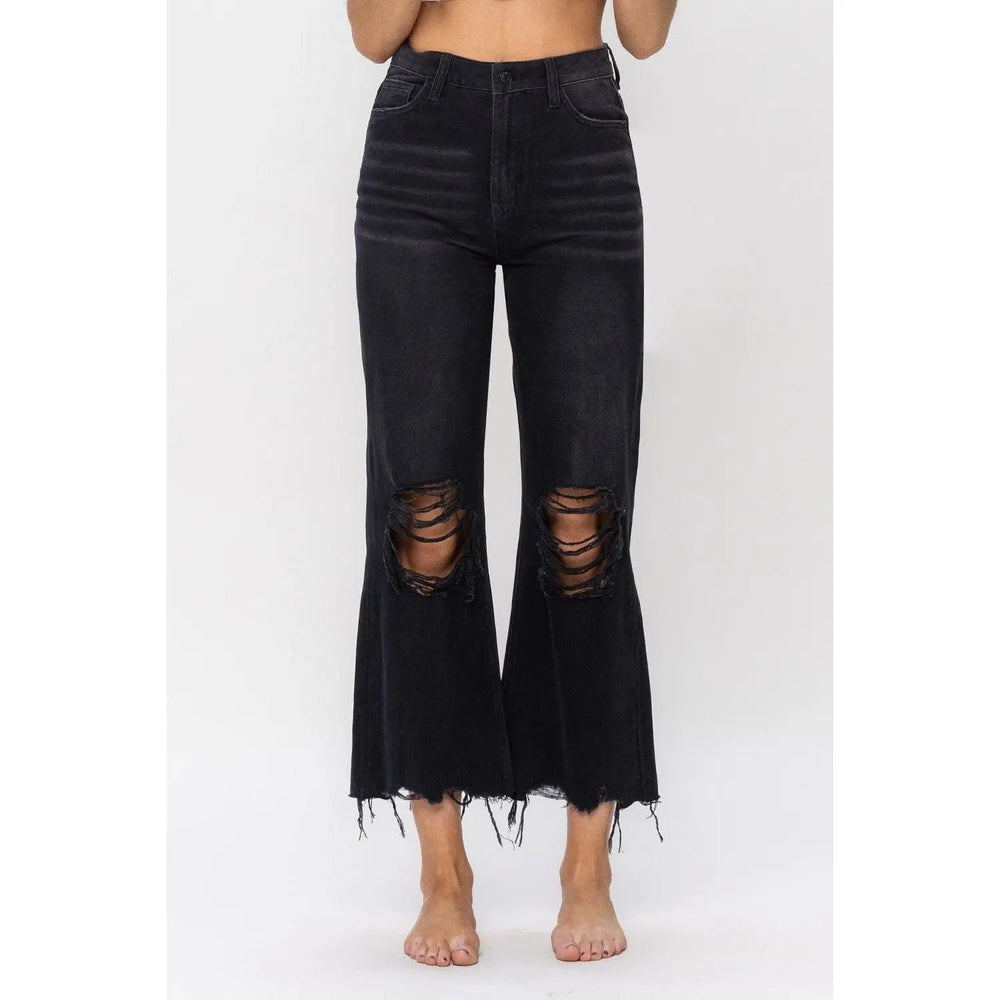 90s Vintage Crop Flare - LECCE